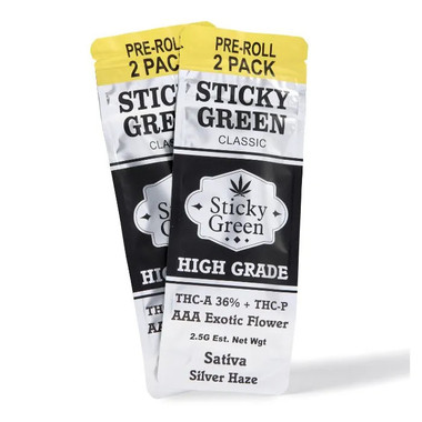 Sticky Green High Grade THC-A Pre Rolls