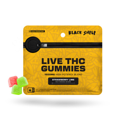 Black Sheep Live THC Quad Blend Gummies 30ct