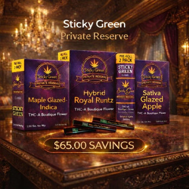 Sticky Green Private Reserve Intro Pack