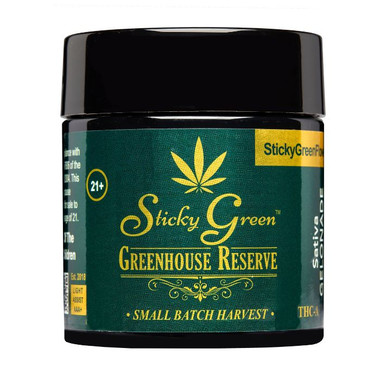 Sticky Green Greenhouse Reserve THC-A Flower Jar 3.5G