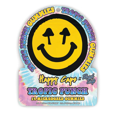 Happy Caps x Road Trip Microdosed Gummies