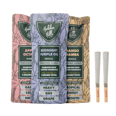 Hidden Hills Powdered Donutz THC-A Pre Roll 4G