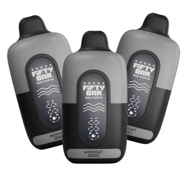 Midnight x Fifty Bar 20K Vape