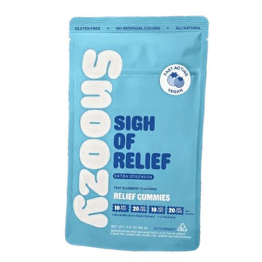 Snoozy Sigh Of Relie Extra Strength Gummies