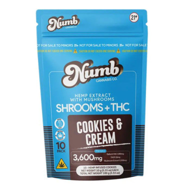 Numb  Shrooms and Hemp Chocolates