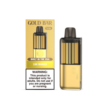 Gold Bar MAX 50K Disposable Pod