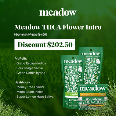 Meadow THCA Flower Intro Pack