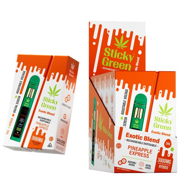 Sticky Green THCA Disposable Vape 3G