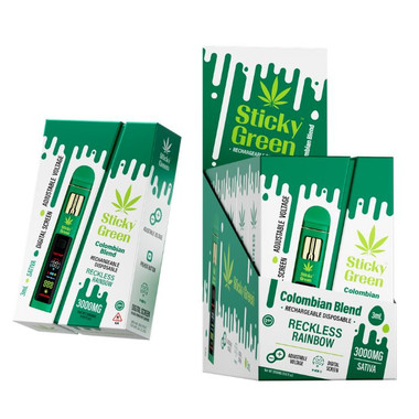 Sticky Green THCP Disposable Vape 3G