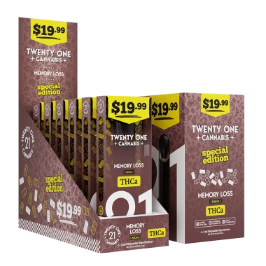 Memory Loss Twenty One Cannabis THC-A Vape Disposable 2ml