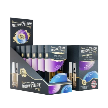 Mellow Fellow Live Resin Duos Vape Cartridges 4ml