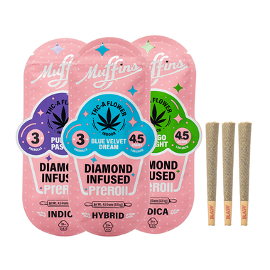 Muffins Diamond Infused Prerolls 1.5G