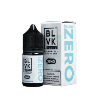 BLVK Below Zero Nicotine Salts