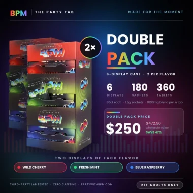 BPM Chewable Tablets 6 Display Intro Pack
