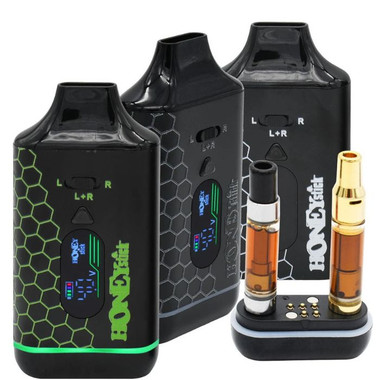 Honey Stick Duo VV Dual 510 Cartridge Vape Battery