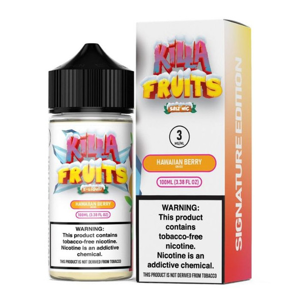 Hawaiian Berry Ice Tobacco Free Nicotine Vape Juice by Killa Fruits Signature Edition