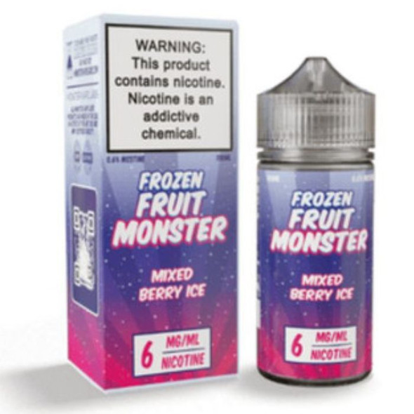 Mixed Berry Ice Tobacco Free Nicotine Vape Juice by Frozen Fruit Monster