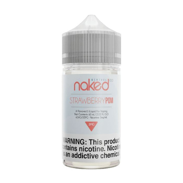 Strawberry Pom by Naked 100 Menthol E-Liquid