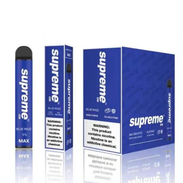 Supreme Max 50MG Disposable Vape Pen - 2000 Puffs