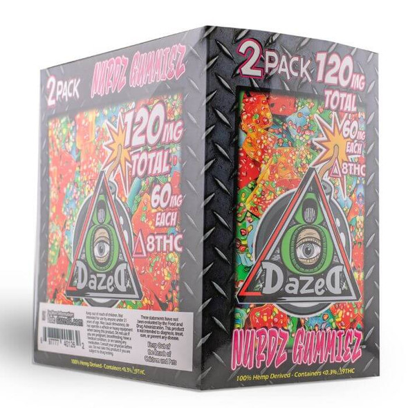 Dazed Delta 8 THC Gummies Sample Dispenser