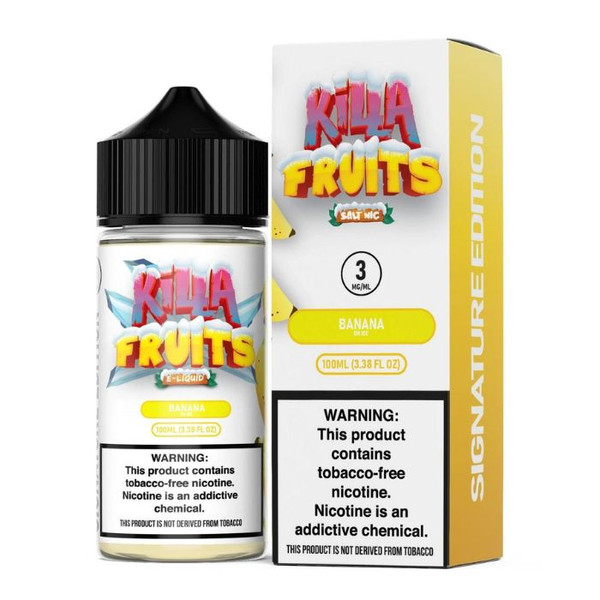 Banana Ice E-Liquid by Killa Fruits Signature Edition