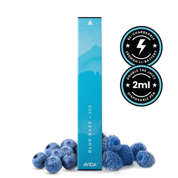 Blue Razz CBD Vape Pen by Avida CBD