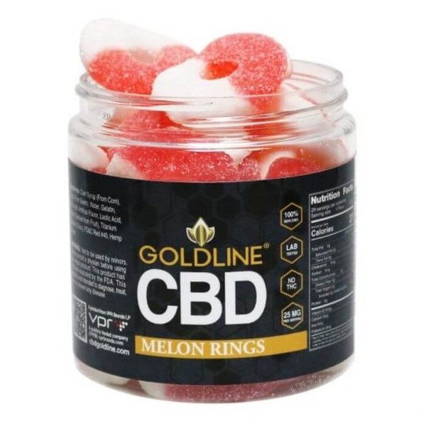 Goldline CBD Gummy Rings