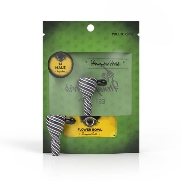 Honeybee Herb Glass Flower Bowl FB-7 Dab Accessory Kit Honeybee Herb Glass Flower Bowl FB-7 Dab Accessory Kit