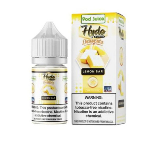Lemon Bar Nicotine Salt by Pod Juice X Hyde