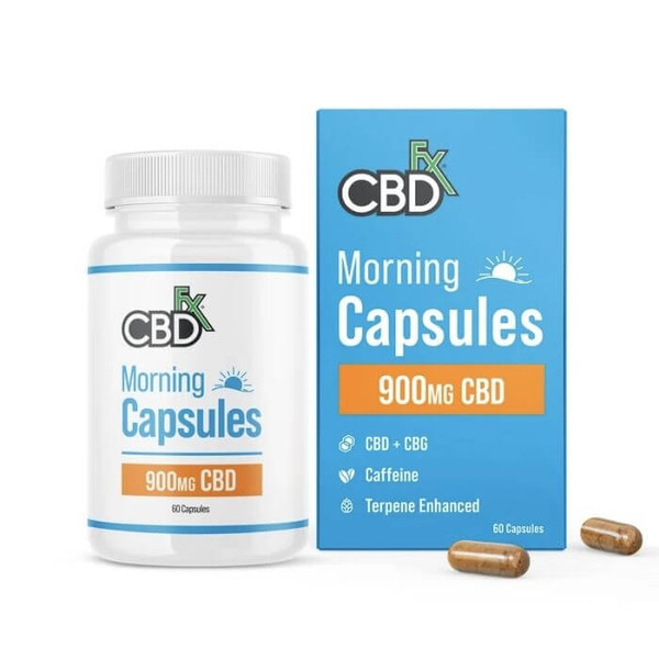 CBDfx Morning Energy & Focus Capsules