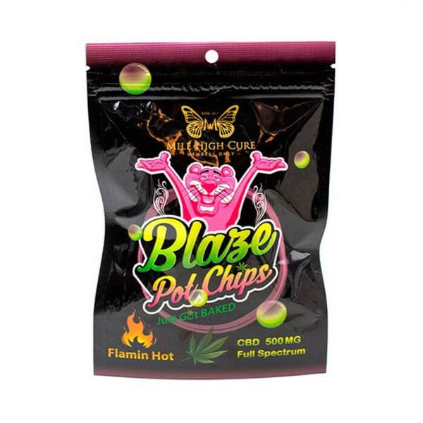 Mile High Cure CBD Blaze Pot Chips