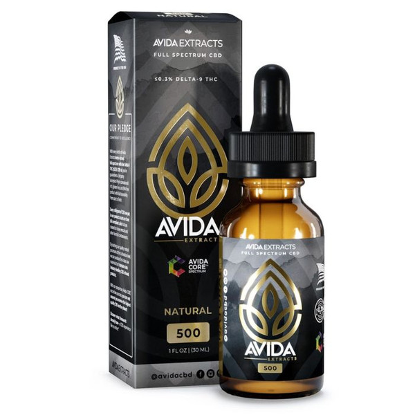 Natural CBD Oil Full Spectrum by Avida CBD