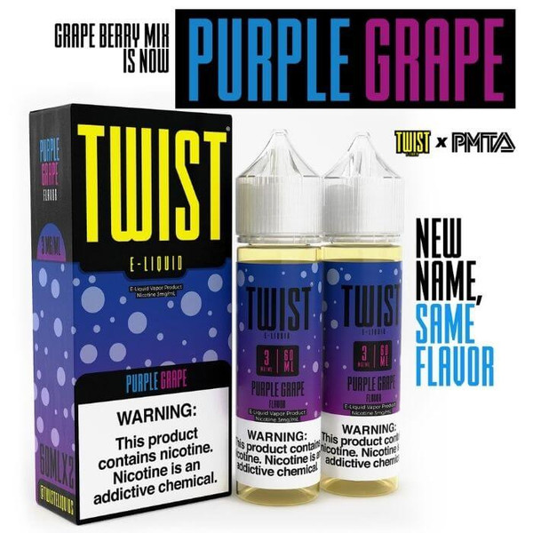 Purple Grape (Grape Berry Mix) E-Liquid by Twist E-Liquid