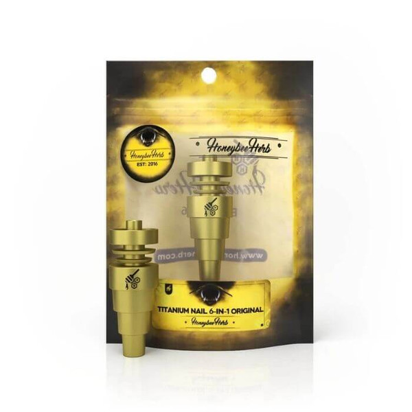 Titanium Nail 6-In-1 Original by Honeybee Herb Titanium Nail 6-In-1 Original by Honeybee Herb