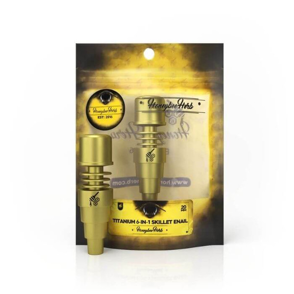 Titanium 6-In-1 Carb Skiller Enail by Honeybee Herb Titanium 6-In-1 Carb Skiller Enail by Honeybee Herb