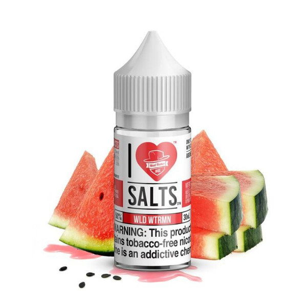 Wild Watermelon Nicotine Salt by I Love Salts