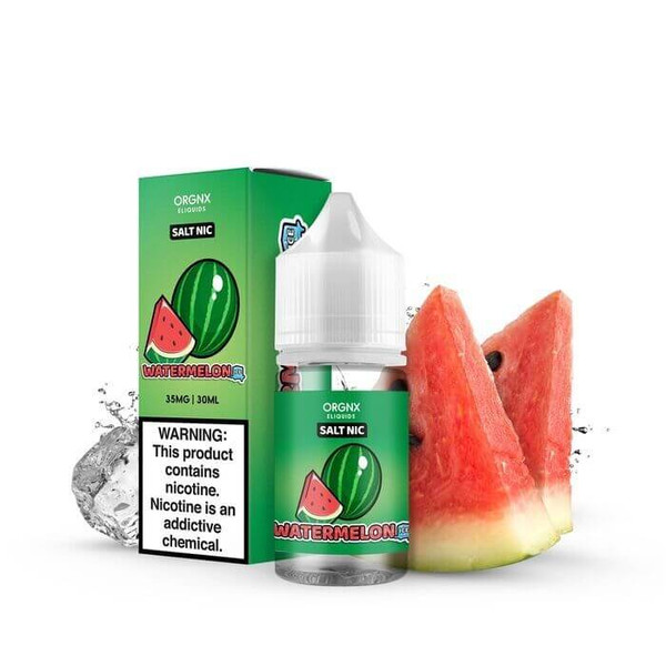 Watermelon Ice Nicotine Salt by Orgnx