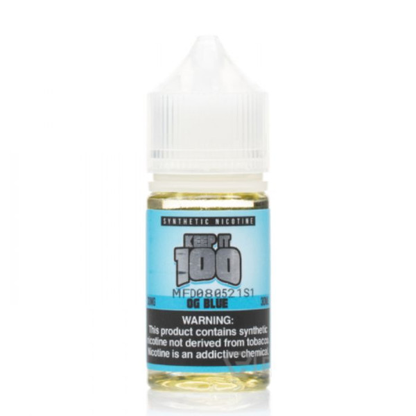 OG Blue Nicotine Salt by Keep It 100