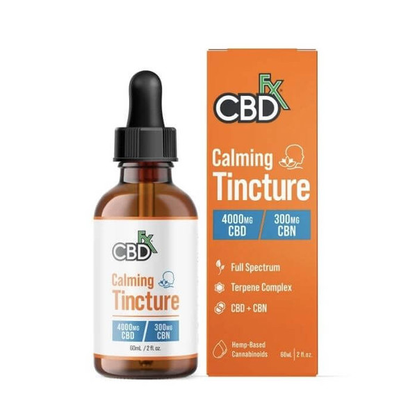 Calming 60ml CBD - CBN Tincture by CBDfx