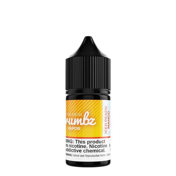 Iced Mango Peach Nicotine Salt by Crumbz Vapor