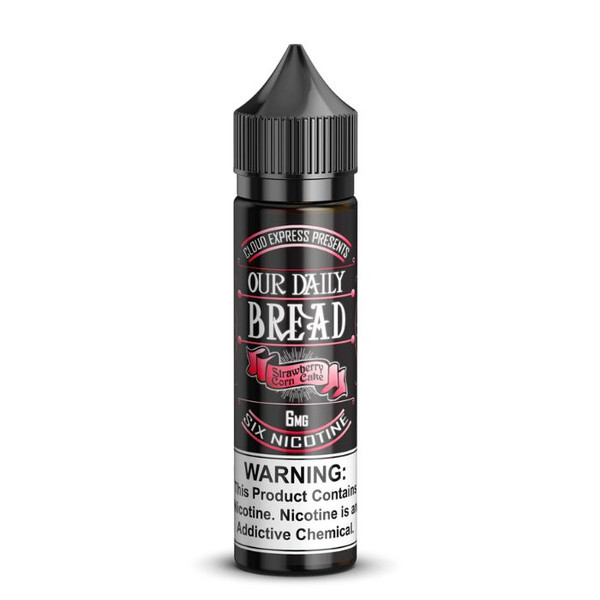Strawberry Corn Cake E-Liquid by Our Daily Bread Cloud Express