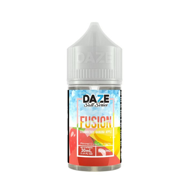 Strawberry Banana Apple Iced Nicotine Salt by 7 Daze Fusion