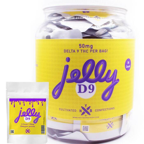 Not Your Bakery Delta 9 THC Gummies Jar