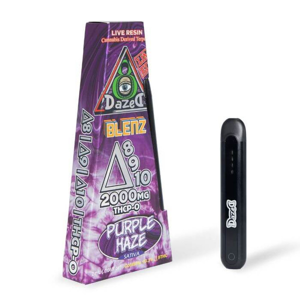 Dazed Delta 8 - 9 - 10 - THCP-O Disposable Vape 2G