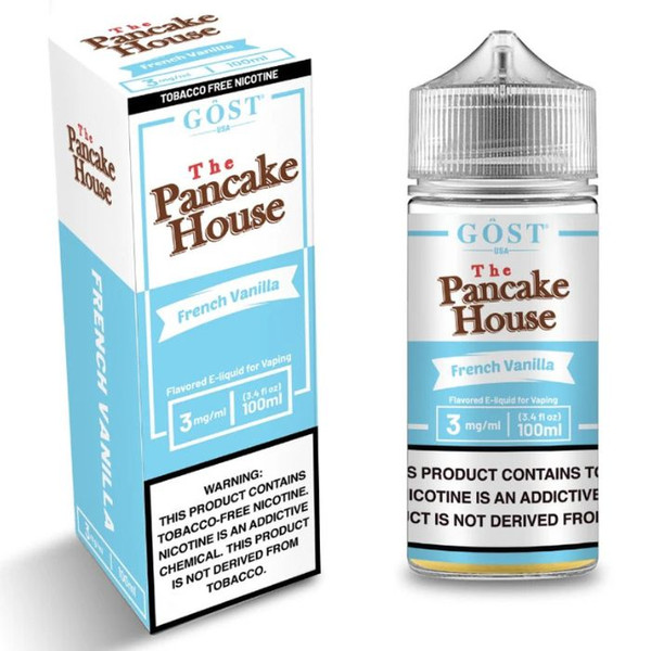 French Vanilla E-Liquid by The Pancake House