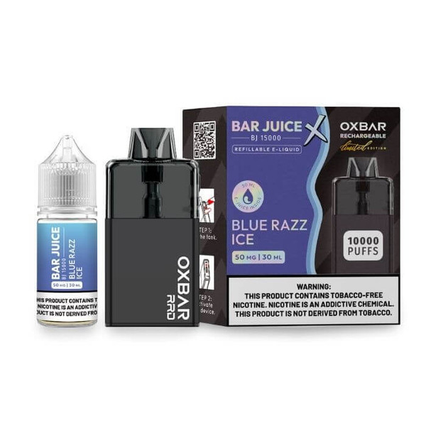 OXBar X Bar Juice BJ15000 RRD Refillable Disposable Vape