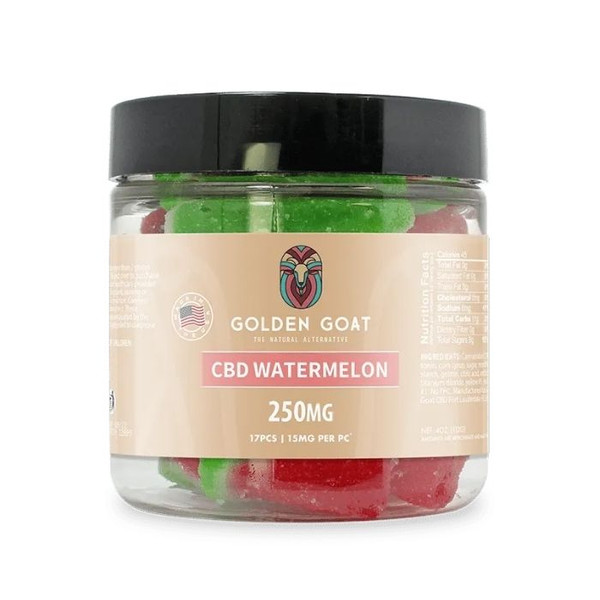 Golden Goat CBD Gummies Watermelon.