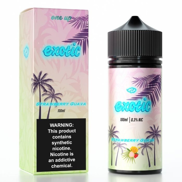 Strawberry Guava E-Liquid by One Up Exotic.