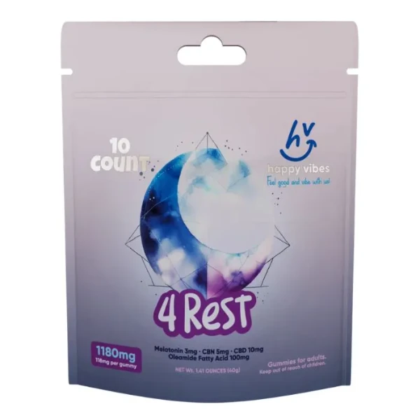 Happy Vibes Gummies - 4Rest