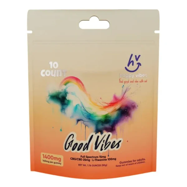 Happy Vibes Gummies - Good Vibes CBD